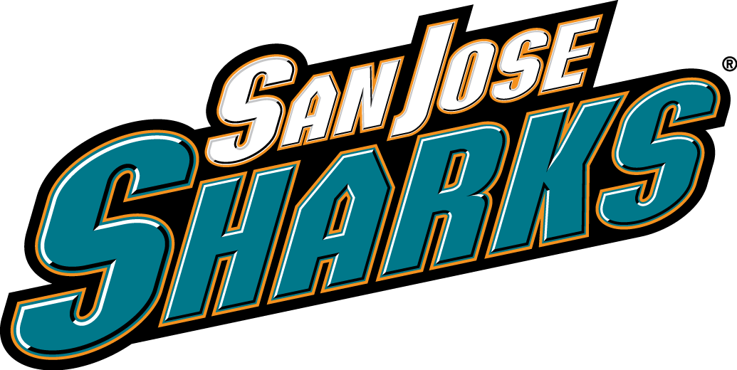 San Jose Sharks 2007-Pres Wordmark Logo iron on heat transfer